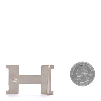 HERMES Palladium 24mm Constance H Belt Buckle