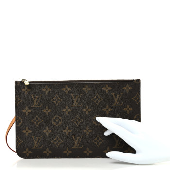 LOUIS VUITTON Monogram Neverfull MM GM Pochette