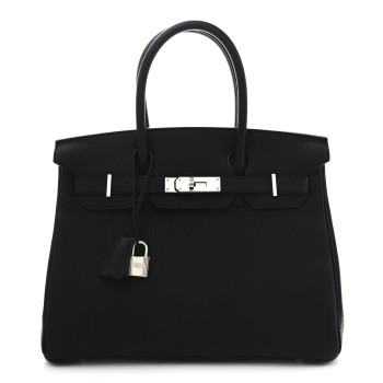 HERMES Togo BIRKIN 30 Black