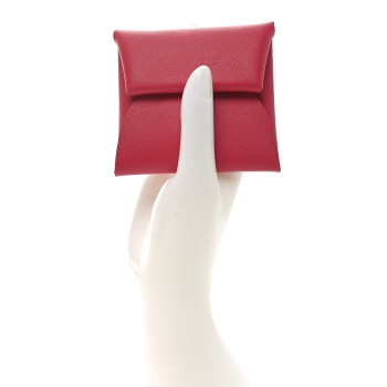 HERMES Epsom Bastia Coin Purse Rose Extreme