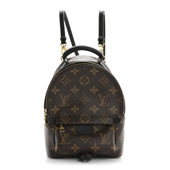LOUIS VUITTON Monogram Palm Springs Backpack Mini