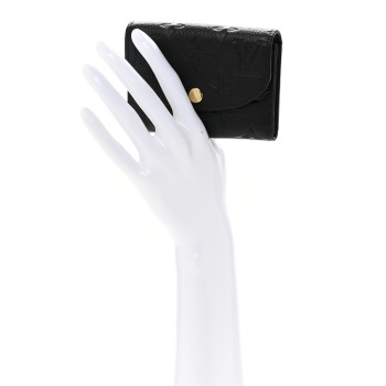 LOUIS VUITTON Empreinte Rosalie Coin Purse Black