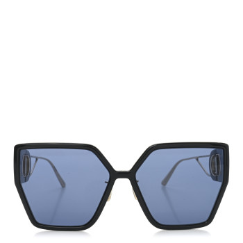 CHRISTIAN DIOR Square 30 Montaigne Sunglasses Blue