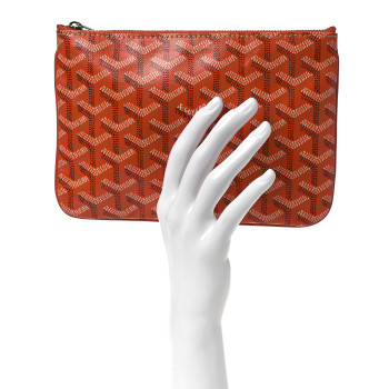 GOYARD Goyardine Senat Pochette PM Orange