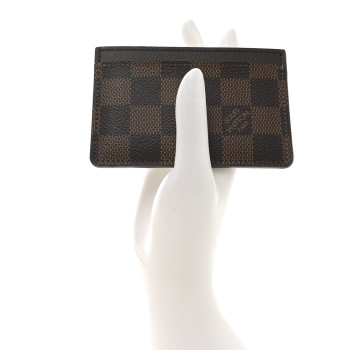 LOUIS VUITTON Damier Ebene Card Holder