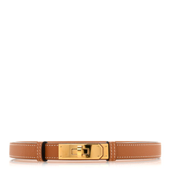 HERMES Epsom Kelly Belt Gold
