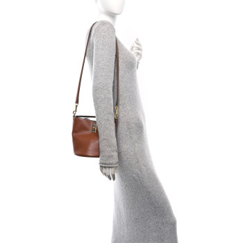 CELINE Smooth Calfskin Teen Bucket 16 Tan