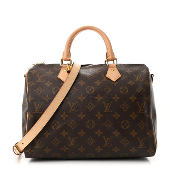 LOUIS VUITTON Monogram Speedy Bandouliere 30