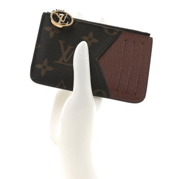 LOUIS VUITTON Monogram Zipped Romy Card Holder