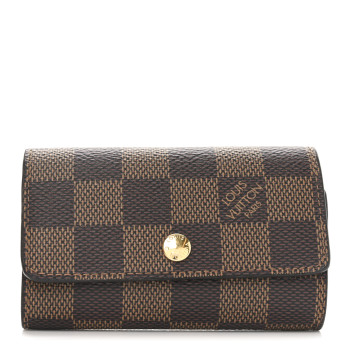 LOUIS VUITTON Damier Ebene Multicles 6 Key Holder