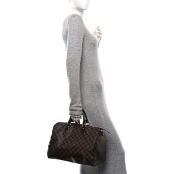 LOUIS VUITTON Damier Ebene Speedy 35