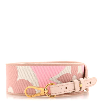 LOUIS VUITTON Jacquard Shoulder Strap Pink Creme