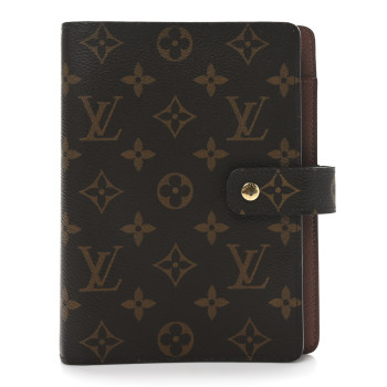 LOUIS VUITTON Monogram Medium Ring Agenda Cover