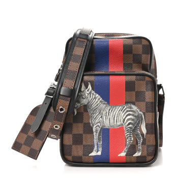 LOUIS VUITTON Damier Ebene Savane Amazone 22