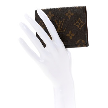 LOUIS VUITTON Monogram Business Card Holder