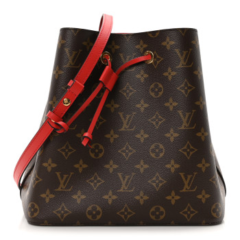 LOUIS VUITTON Monogram Neonoe MM Coquelicot