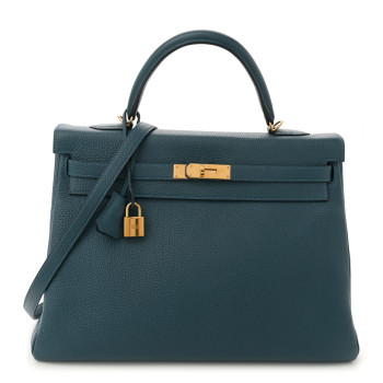 HERMES Togo Kelly Retourne 35 Colvert