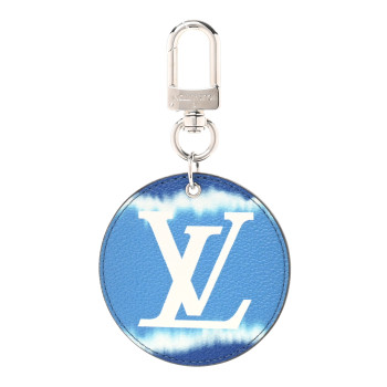 LOUIS VUITTON Monogram Escale Bag Charm Key Holder Blue
