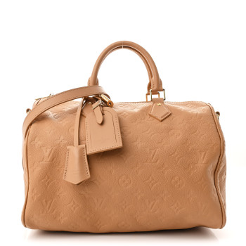 LOUIS VUITTON Empreinte Monogram Soft Speedy Bandouliere 30 Arizona
