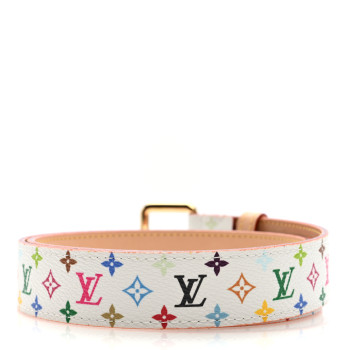 LOUIS VUITTON LV X TM Monogram Multicolor D Ring 90 36 Belt