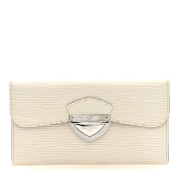 LOUIS VUITTON Epi Eugenie Wallet Ivory