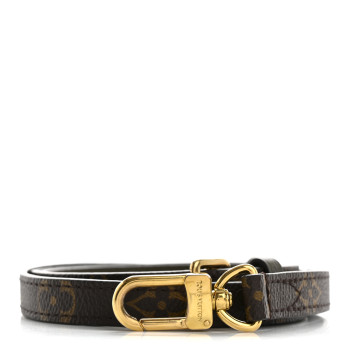 LOUIS VUITTON Calfskin Monogram Marignan Adjustable Shoulder Strap Kaki
