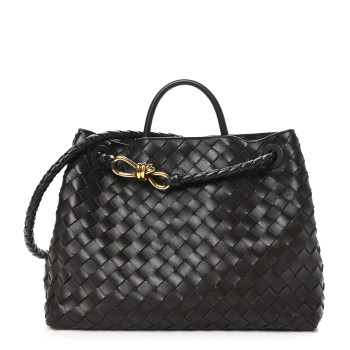 BOTTEGA VENETA Nappa Intrecciato Medium Andiamo Shoulder Bag Fondant