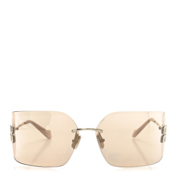 MIU MIU Metal Runway Sunglasses SMU54Y Gold