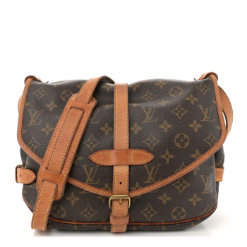 LOUIS VUITTON Monogram Saumur 30