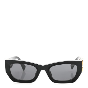 MIU MIU Acetate Rectangle Sunglasses SMU 09W Black