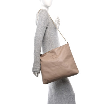 MIU MIU Soft Calf Softy Shoulder Bag Cammeo