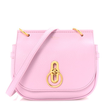 MULBERRY Small Classic Grain Small Amberley Satchel Lilac