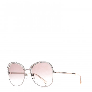 CHANEL広夢様 CHANEL Pearl Sunglasses 4246-H Pink Gold 516168 | FASHIONPHILE
