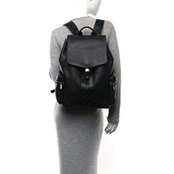 LOUIS VUITTON Taigarama Outdoor Backpack Black