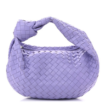 BOTTEGA VENETA Nappa Intrecciato Teen Jodie Hobo Wisteria
