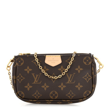 LOUIS VUITTON Monogram Multi Pochette Accessories Mini Pochette