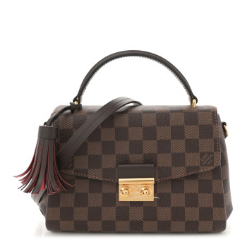 LOUIS VUITTON Damier Ebene Croisette