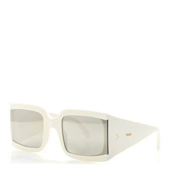 CELINE Acetate Sunglasses CL40084I White
