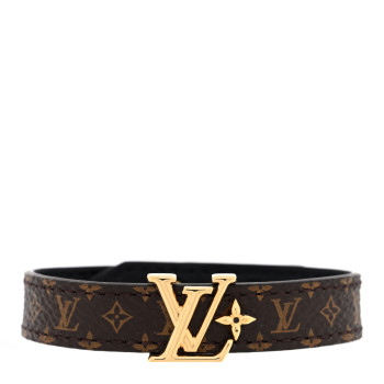 LOUIS VUITTON Monogram Iconic Bracelet 17