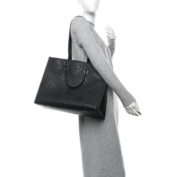 LOUIS VUITTON Empreinte Monogram Giant Onthego GM Black