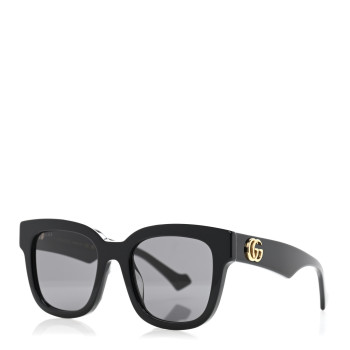 GUCCI Rectangle 52mm Frame Sunglasses GG0998S Black