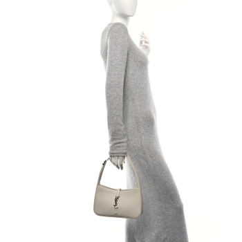SAINT LAURENT Smooth Calfskin Le 5 A 7 Hobo Crema Soft