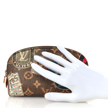 LOUIS VUITTON Monogram Flight Mode Cosmetic Pouch