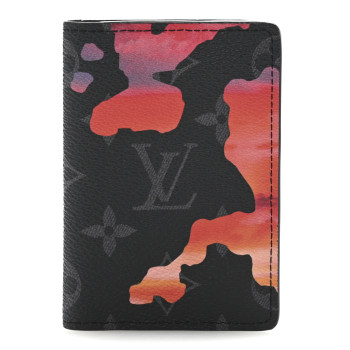 LOUIS VUITTON Monogram Eclipse Sunset Pocket Organizer