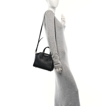 GIVENCHY Sugar Goatskin Mini Antigona Black