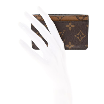 LOUIS VUITTON Reverse Monogram Card Holder
