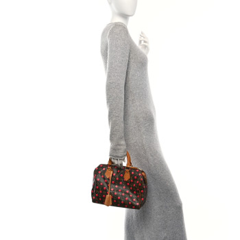 LOUIS VUITTON Monogram Cerises Speedy 25