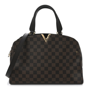 LOUIS VUITTON Damier Ebene Kensington Bowling Bag