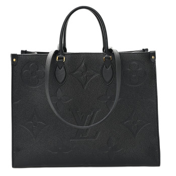 LOUIS VUITTON Empreinte Monogram Giant Onthego GM  Black