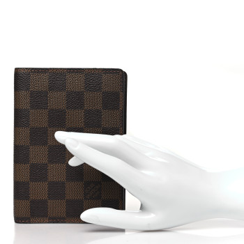 LOUIS VUITTON Damier Ebene Small Ring Agenda Cover